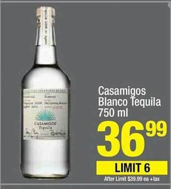 Super King Markets Casamigos blanco tequila offer