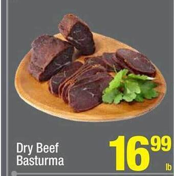 Super King Markets Dry beef basturma offer
