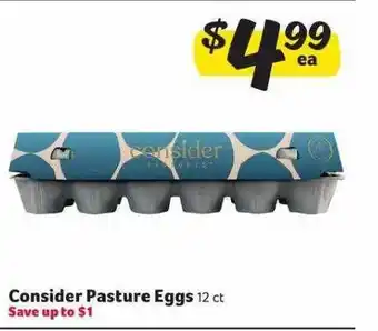 Winn Dixie Consider pasture eggs offer