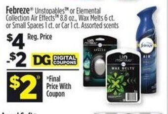 Dollar General Febreze offer
