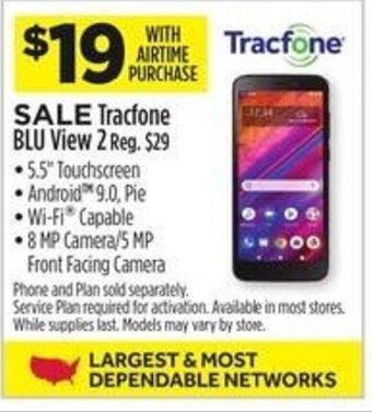 Dollar General Tracfone Blu View 2 offer