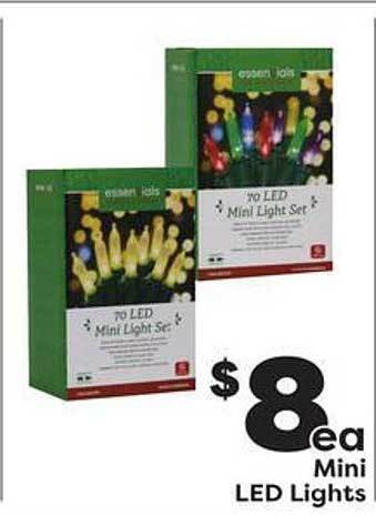 Weis Markets Mini led lights offer