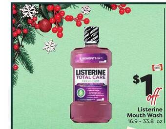 Weis Markets Listerine mouth wash offer