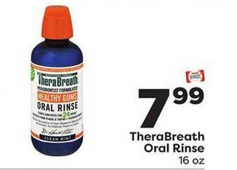 Weis Markets Therabreath oral rinse offer