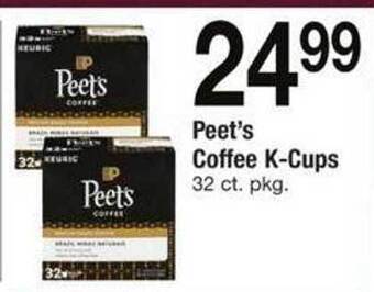 ACME Peet's coffee k-cups offer