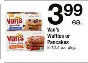 ACME Van's waffles or pancakes offer