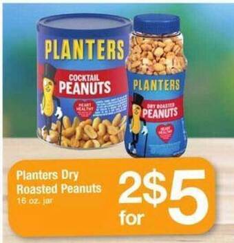 ACME Planters dry roasted peanuts offer