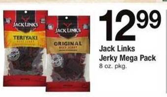 ACME Jack links jerky mega pack offer