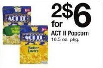 ACME Act ii popcorn offer