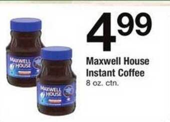 ACME Maxwell house instant coffee offer