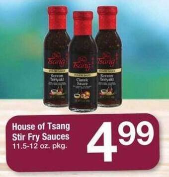 ACME House of tsang stir fry sauces offer