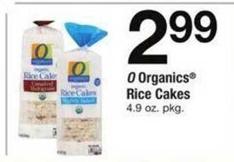 ACME O organics rice cakes offer