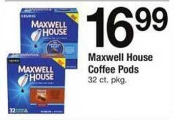 ACME Maxwell house coffee pods offer