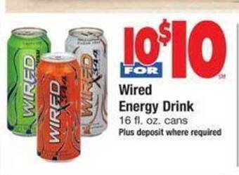 ACME Wired energy drink offer