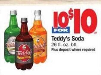 ACME Teddy's soda offer