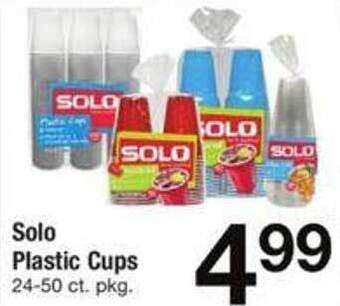 ACME Solo plastic cups offer
