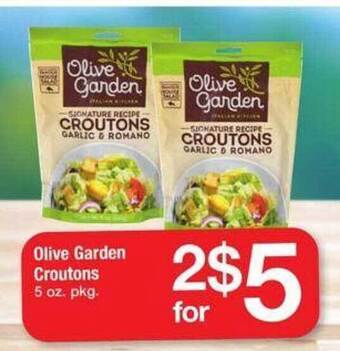 ACME Olive garden croutons offer