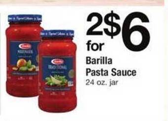 ACME Barilla pasta sauce offer