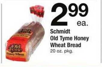 ACME Schmidt old tyme honey wheat bread offer