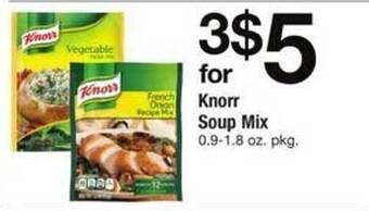 ACME Knorr soup mix offer