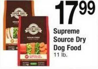 ACME Supreme source dry dog food offer