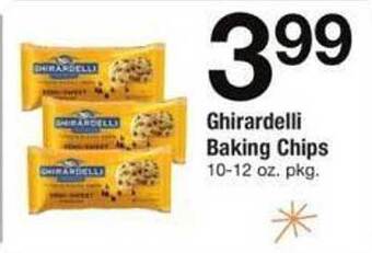 ACME Ghirardelli baking chips offer