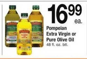 ACME Pompeian extra virgin or pure olive oil offer