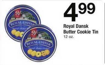 ACME Royal dansk butter cookie tin offer