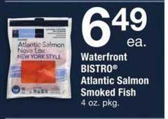 ACME Waterfront bistro atlantic salmon smoked fish offer