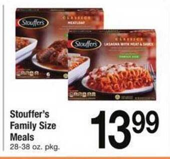 ACME Stouffer's family size meals offer