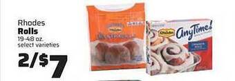 County Market Rhodes rolls offer