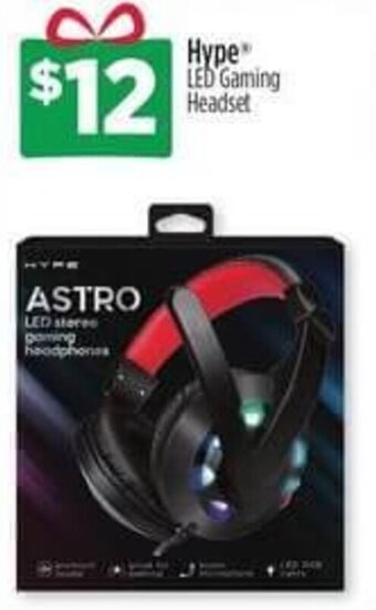 Dollar General Hype Led Gaming Headset offer