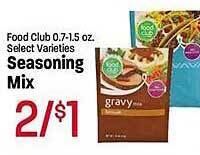 Maceys Food club seasoning mix offer