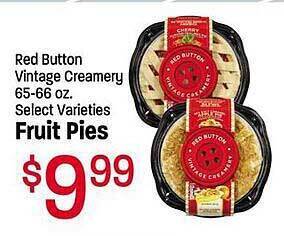 Maceys Red button vintage creamery fruit pies offer