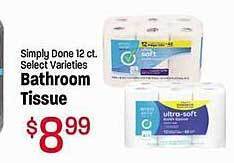 Maceys Simply done bathroom tissue offer