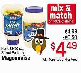 Maceys Kraft mayonnaise offer