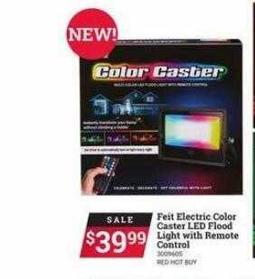 Ace Hardware Feit electric color caster led flood light with remote control offer