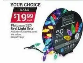 Ace Hardware Platinum led reel light sets offer