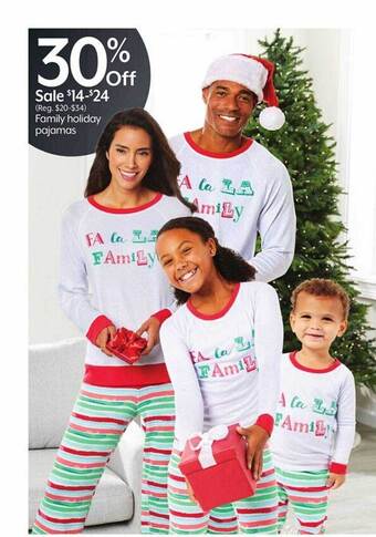 Bealls Family holiday pajamas offer