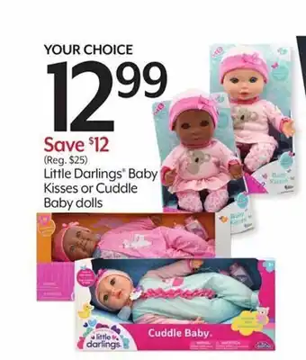 Little darlings baby kisses or cuddle baby dolls