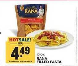 Food Lion Rana filled pasta offer