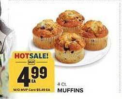 Food Lion Muffins offer