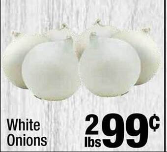 Super King Markets White onions offer