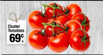 Super King Markets Cluster tomatoes offer