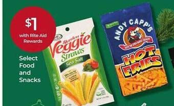 Rite Aid Select food and snacks offer