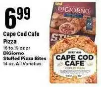 Cape cod cafe pizza or digiorno stuffed pizza bites