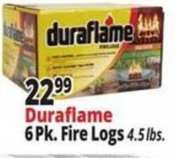 Ocean State Job Lot Duraflame fire logs offer
