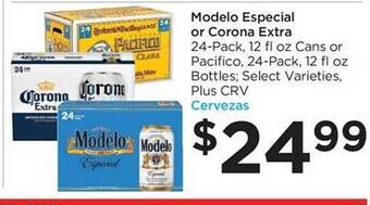Food 4 Less Modelo especial or corona extra offer