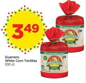 Food 4 Less Guerrero white corn tortillas offer
