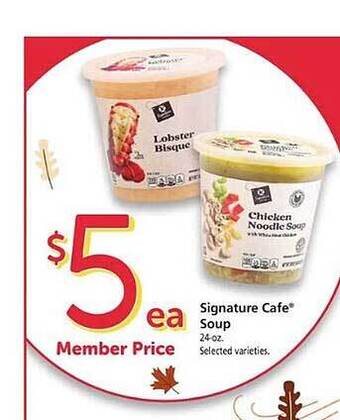 Safeway Signature cafe soup offer